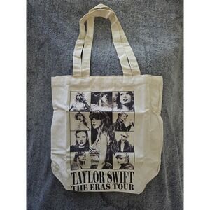 Taylor Swift The Eras Tour VIP Canvas Tote Bag For Swifties Limited Edition